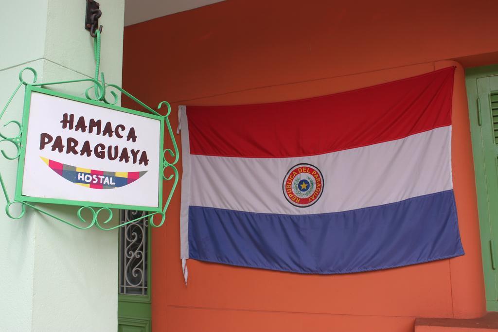 Hamaca Paraguaya Hostel Asunción Esterno foto
