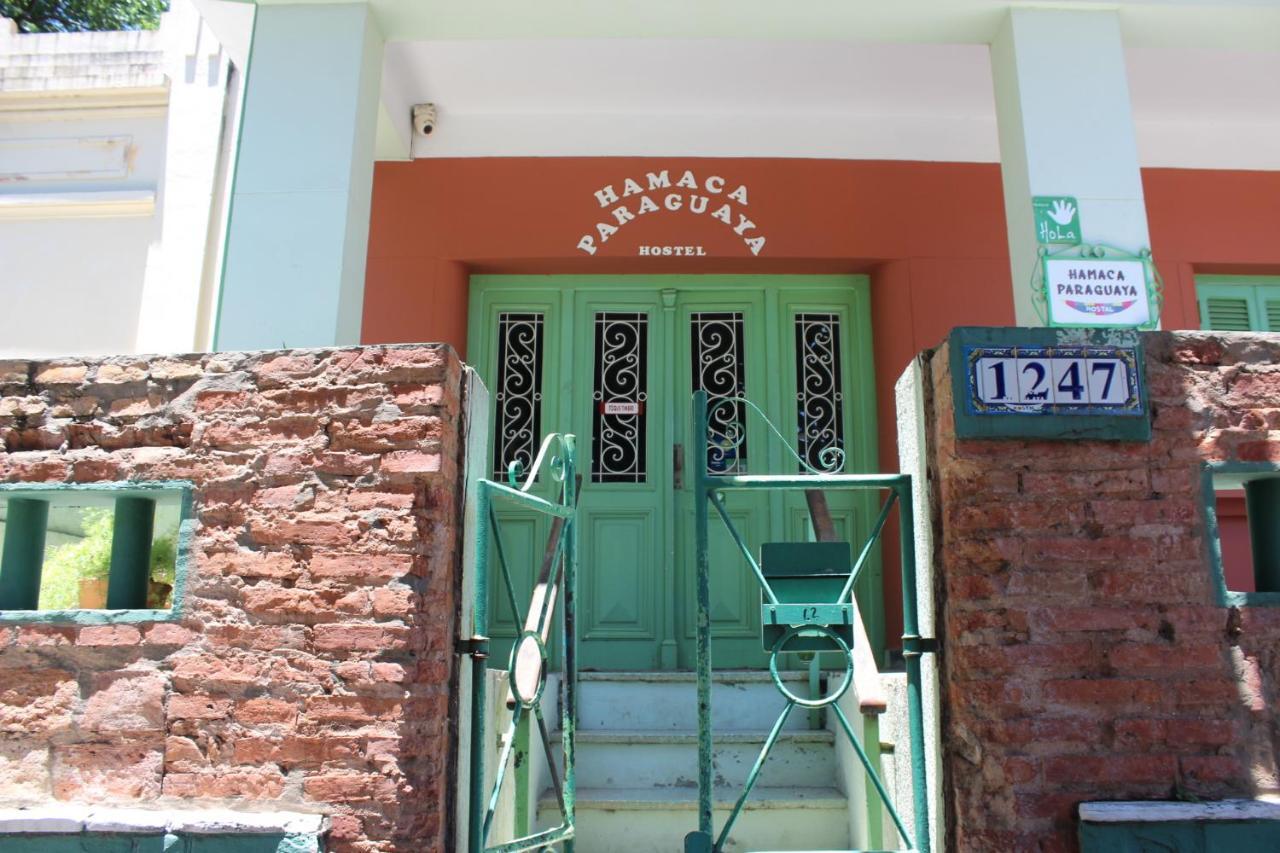 Hamaca Paraguaya Hostel Asunción Esterno foto